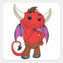Recherche de diables rouges autocollants Diable rouge