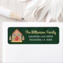 Recherche de modern house étiquettes adresse retour Maison de pain d'épices