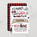 Recherche de lumberjack party invitations Nature
