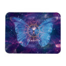 Recherche de papillons magnets Jeune fille