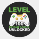 Recherche de niveau autocollants École