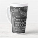 Recherche de machine à écrire vintage tasses Journaliste