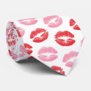 Recherche de lèvres rouges cravates Motif des lèvres