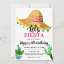 Recherche de sombrero mexicain invitations Aquarelle