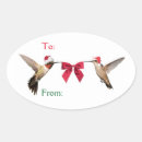 Recherche de colibri vert autocollants Rouge