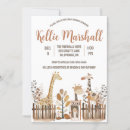 Recherche de famille de girafe invitations Baby