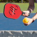 Recherche de pickleball Noir et blanc