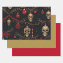Recherche de gothique papier cadeau Crânes