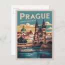Recherche de république tchèque vintage cartes postales Prague