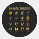 Recherche de pistes autocollants Animal