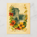 Recherche de nasturtiums cartes postales Vintage