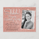 Recherche de rose gold anniversaire cartes Paillettes