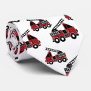 Recherche de camion de pompiers cravates Rouge