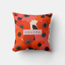 Recherche de pavot rose coussins Fleur