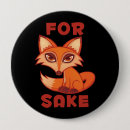 Recherche de dessin renard badges Rouge