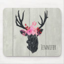 Recherche de fleurs géométriques tapis souris Tendance