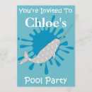 Recherche de narwhal invitations Mer
