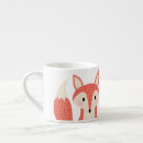 Recherche de de renard rouge tasses Orange