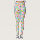Recherche de pastel floral leggings Jaune