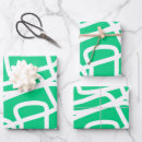 Recherche de blanc vert papier cadeau Tendance