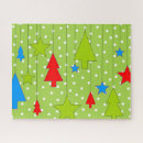 Recherche de noël puzzles Vert