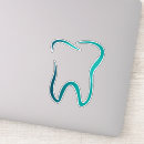 Recherche de grandes dents autocollants Dentiste