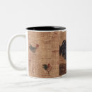 Recherche de coq vintage tasses Pays