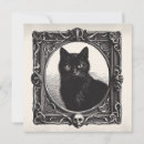 Recherche de chat noir effrayant Horreur