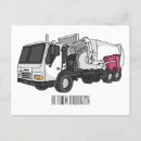 Recherche de ordure cartes postales Camion à ordures