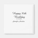 Recherche de anniversaire 30 magnets 10 20 30 40