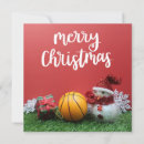 Recherche de sports christmas vœux cartes Rouge