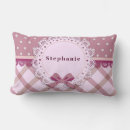 Recherche de ruban décoration coussins Petite fille