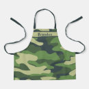 Recherche de chasseur tabliers Camouflage vert