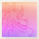 Recherche de dragon dessous de verres Cool