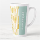 Recherche de motif abstrait moderne tasses Élégant