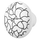 Recherche de noir blanc abstrait et boutons et poignées de porte Élégant