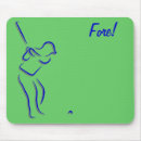 Recherche de golfeur tapis souris Mode