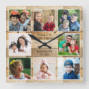 Recherche de bois naturel horloges Collage photo