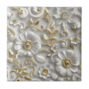 Recherche de flore carreaux Blanc