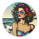 Recherche de dessin art boutons et poignées de porte Plage
