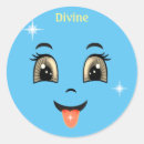 Recherche de visage heureux autocollants Moderne