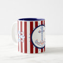 Recherche de ancre rouge tasses Voile