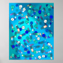 Recherche de médicament posters Bleu