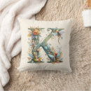Recherche de lettre k coussins Pépinière
