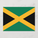 Recherche de drapeau de la jamaïque cartes postales Patriotique