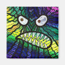 Recherche de visage magnets Halloween