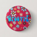 Recherche de les années 1960 badges Hippie