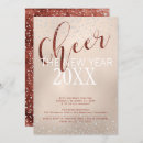 Recherche de new years invitations Scintille