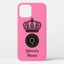 Recherche de couronne reine iphone coques Noir