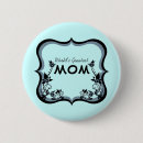 Recherche de cadre floral badges Maman